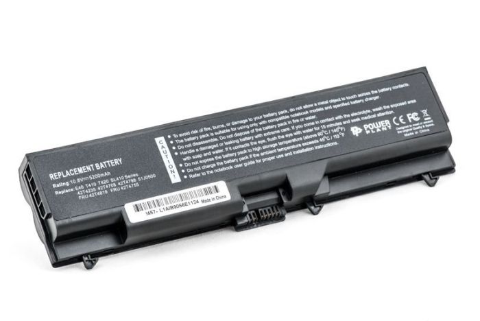 Аккумулятор PowerPlant для ноутбука IBM/Lenovo ThinkPad SL410K (FRU42T4795, IMSL40LH) 10.8V 5200mAh