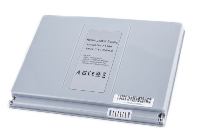 Аккумулятор PowerPlant для ноутбука Apple MacBook Pro 17" (A1189) 10.8V 6300mAh