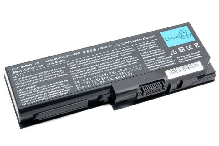 Аккумулятор PowerPlant для ноутбука TOSHIBA Satellite P200 (PA3536U-1BRS, TA3536LH) 10.8V 5200mAh