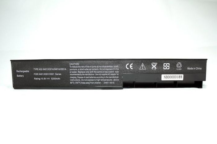 Аккумулятор PowerPlant для ноутбука Asus X401 (A32-X401) 10.8V 5200mAh