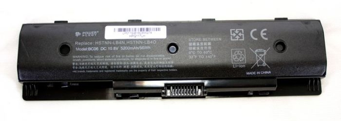 Акумулятор PowerPlant для ноутбука HP Envy 15 (HSTNN-LB4N) 10.8V 5200mAh