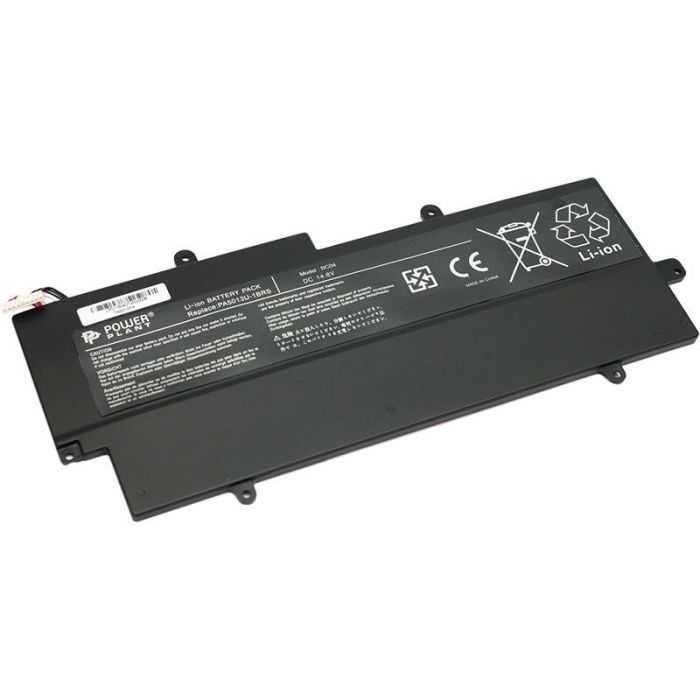 Аккумулятор PowerPlant для ноутбука TOSHIBA Portege Z830 Ultrabook (PA5013U-1BRS) 14.8V 2600mAh
