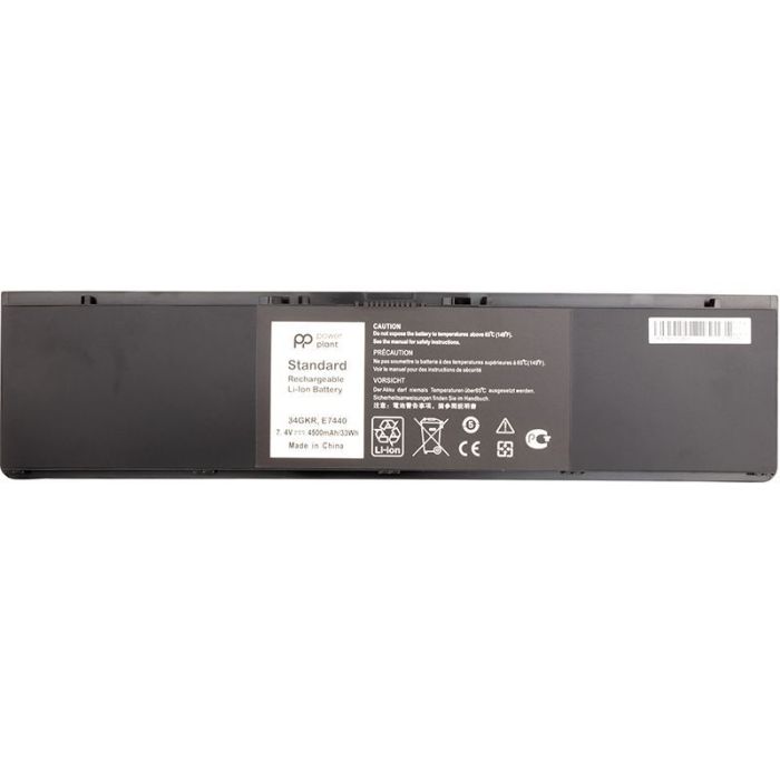 Аккумулятор PowerPlant для ноутбука DELL Latitude E7440 Series (DL7440PK) 7.4V 4500mAh