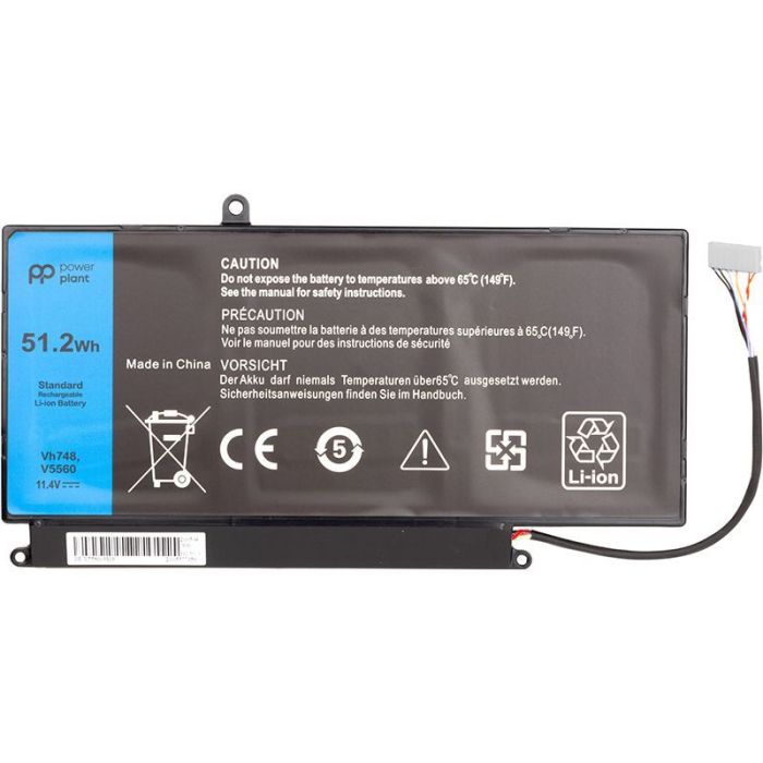 Акумулятор PowerPlant для ноутбука DELL Inspiron 14-5439 (VH748) 11.4V 51.2Wh