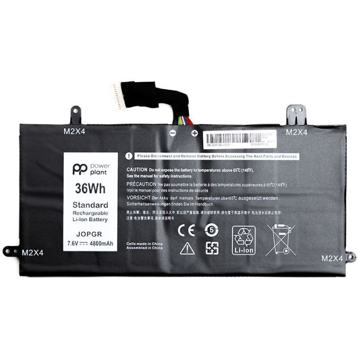 Аккумулятор PowerPlant для ноутбука DELL Latitude 5285 Series (J0PGR) 7.6V 4800mAh