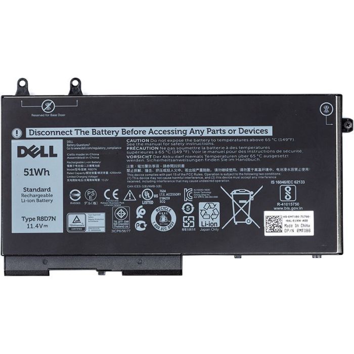 Акумулятор для ноутбука  Dell Latitude 5400 E5400 Series (R8D7N) 11.4V 4255mAh (original)