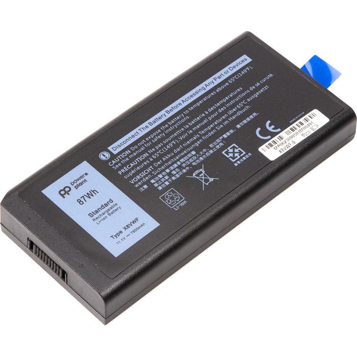 Акумулятор PowerPlant для ноутбука DELL Latitude E5404, 5404, 5414 7404, 7414 (X8VWF) 11.1V 7800mAh