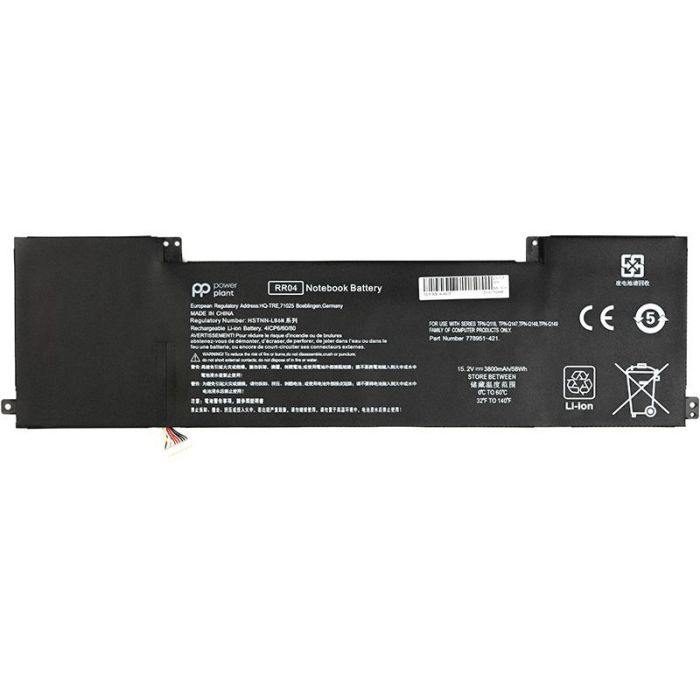 Аккумулятор PowerPlant для ноутбука HP Omen 15 15-5014TX (RR04) 15.2V 58Wh