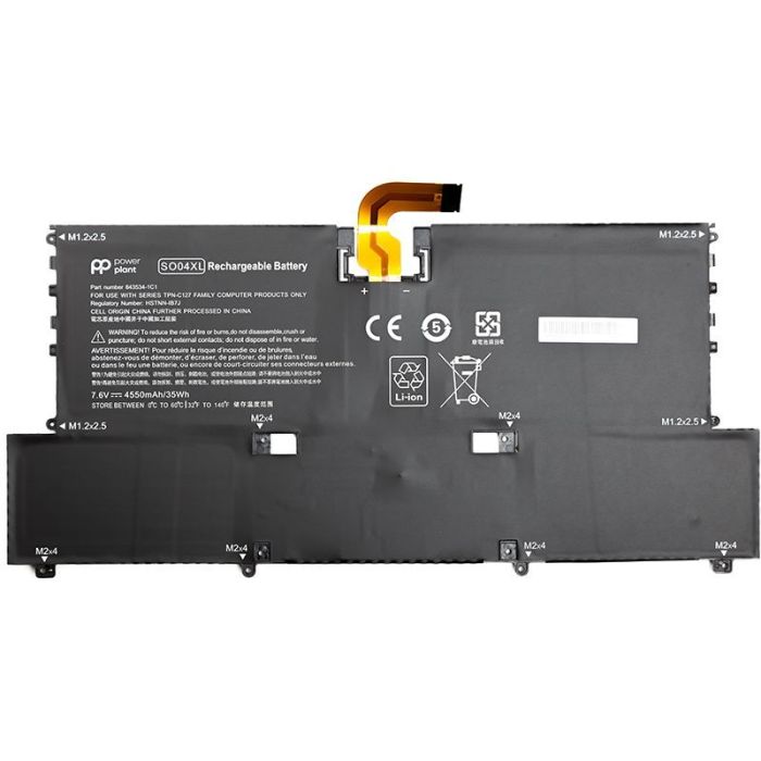 Аккумулятор PowerPlant для ноутбука HP Spectre 13-v000 Series (SO04XL) 7.6V 4550mAh