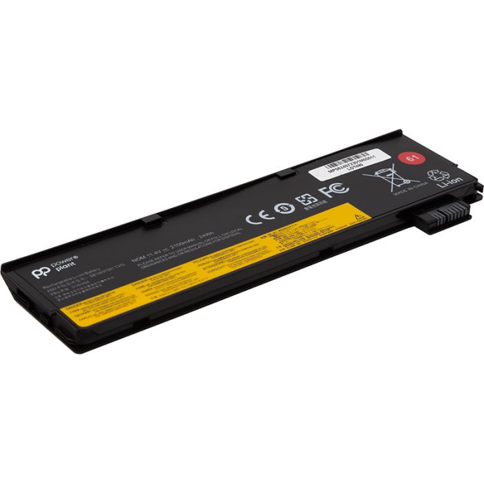 Акумулятор PowerPlant для ноутбуків LENOVO ThinkPad A485, T480 (SB10K97577) 11.4V 2100mAh