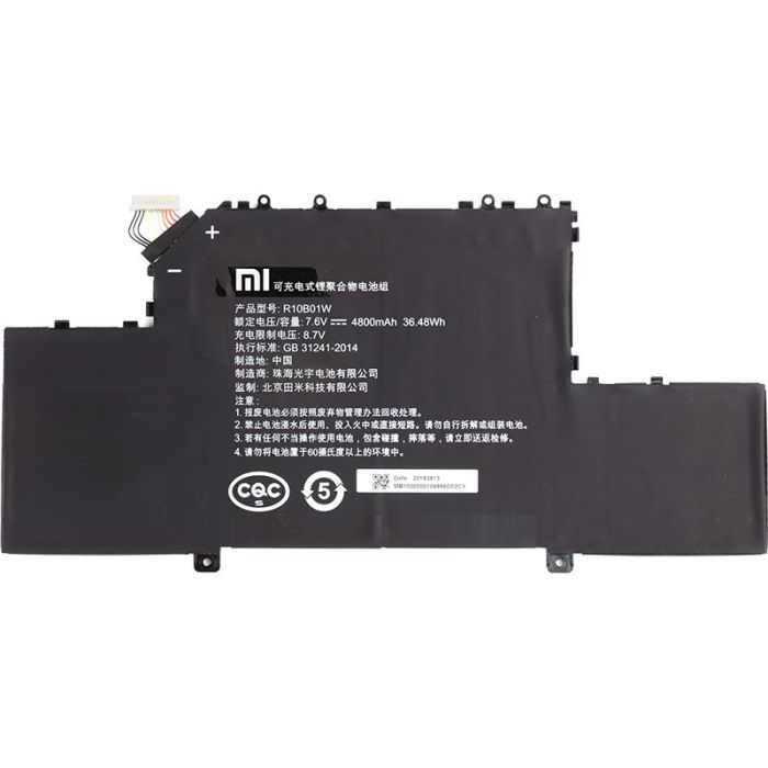 Акумулятори для ноутбуків Xiaomi Mi Air 12.5 (R10B01W) 7.6V 4800mAh (original)