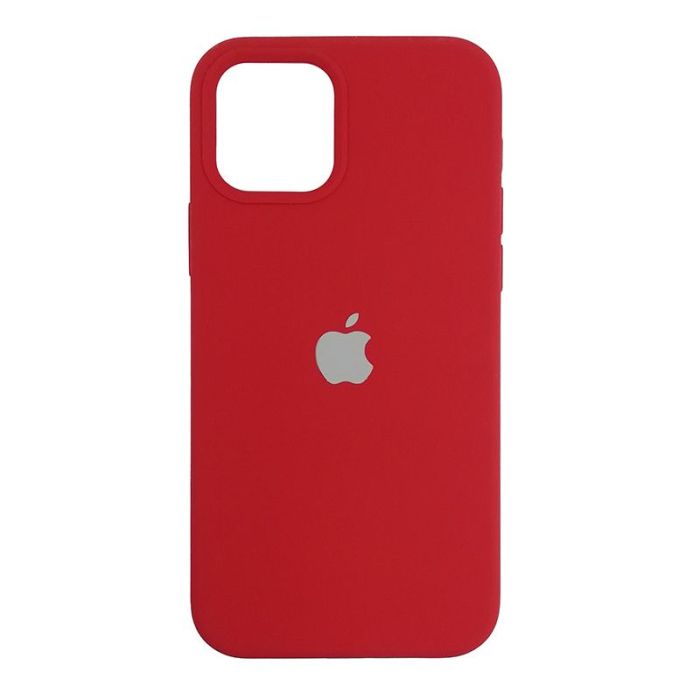 Чехол Copy Silicone Case iPhone 12 Pro Max China Red (33)