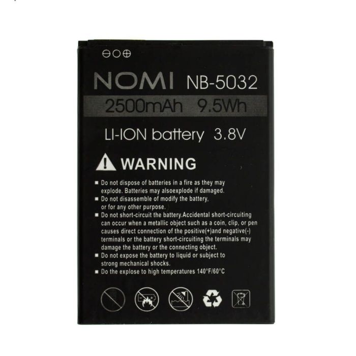 Акумулятор для Nomi NB-5032 для i5032 Evo X2 (2500mAh) Original PRC
