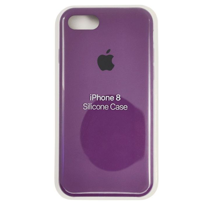 Чехол Copy Silicone Case iPhone 7/8 Purpule (45)