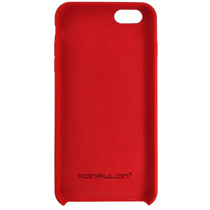 Чохол Konfulon Silicon Soft Case iPhone 6 Plus Червоний