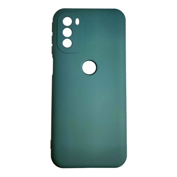 Чохол Silicone Case for Motorola G31 Dark Green (48)