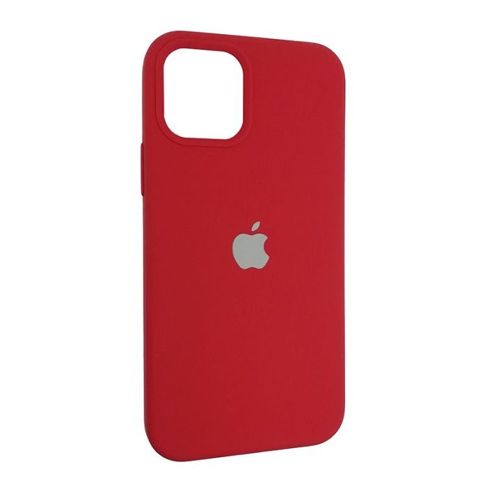 Чехол Copy Silicone Case iPhone 12 Pro Max China Red (33)