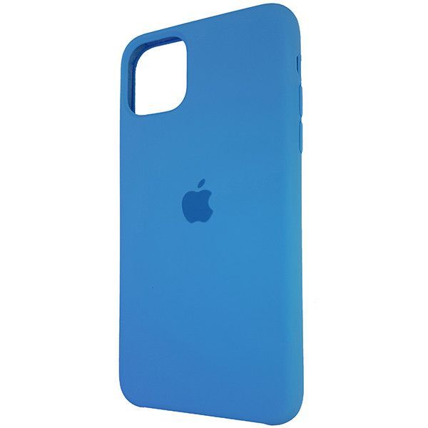 Чехол Copy Silicone Case iPhone 11 Pro Max Sky Blue (16)