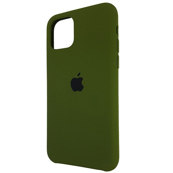 Чохол Copy Silicone Case iPhone 11 Dark Green (48)