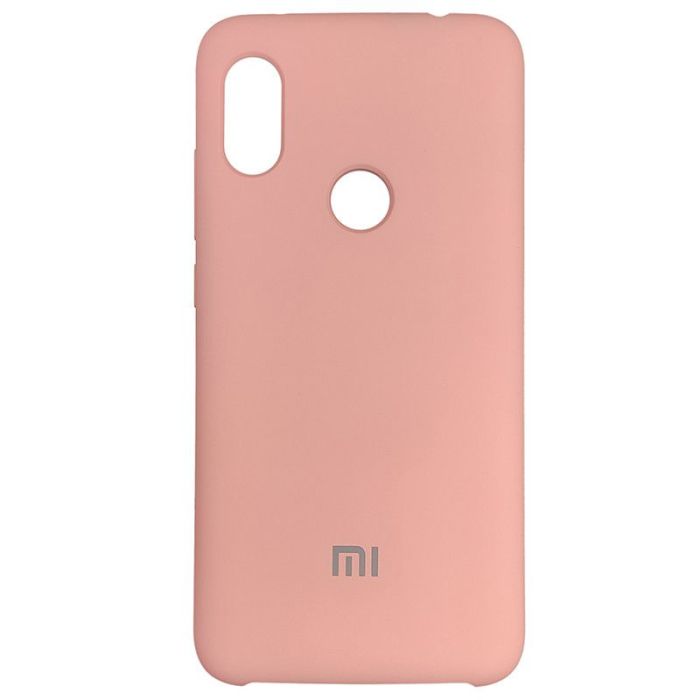 Чехол Silicone Case for Xiaomi Redmi Note 6 Pink (12)