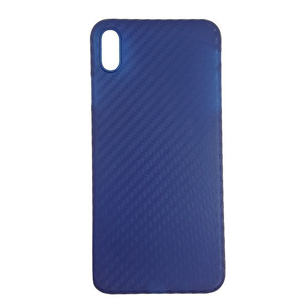 Чохол Anyland Carbon Ultra thin для Apple iPhone XS Max Blue