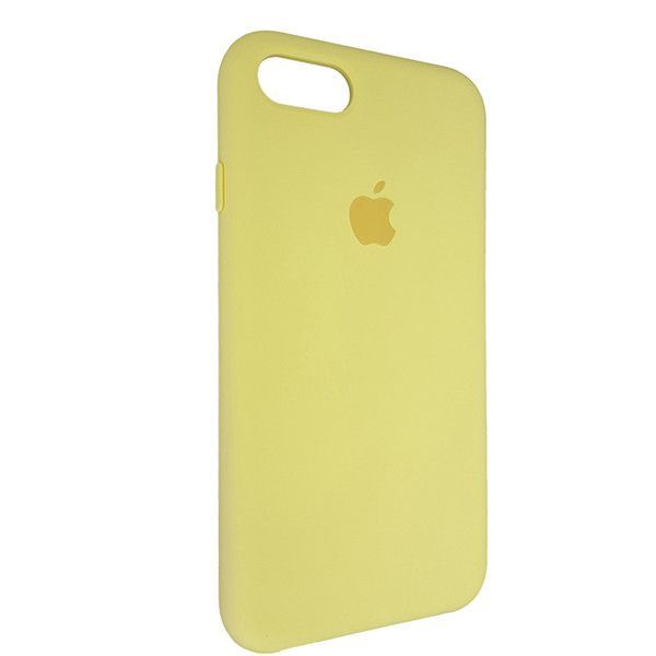 Чехол Copy Silicone Case iPhone 7/8 Yellow (4)