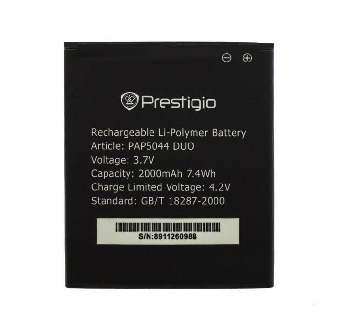 Акумулятор для Prestigio PAP5044 Original PRC