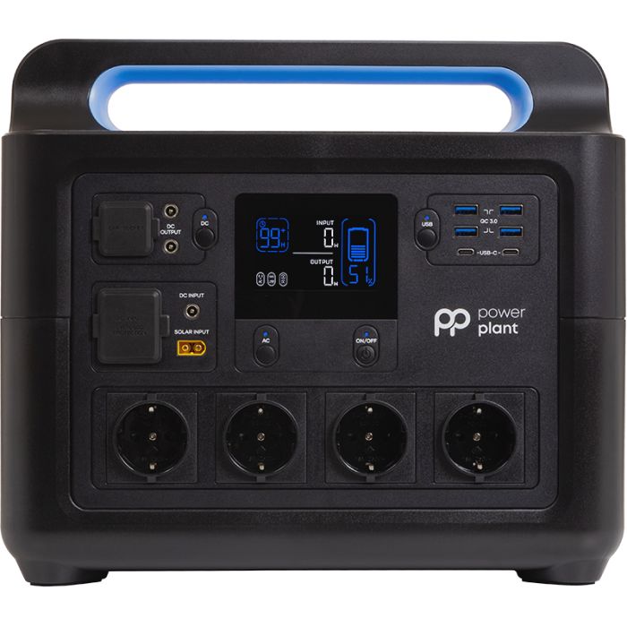 Зарядна станція PowerPlant HS1000 1228Wh, 341111mAh, 1500W