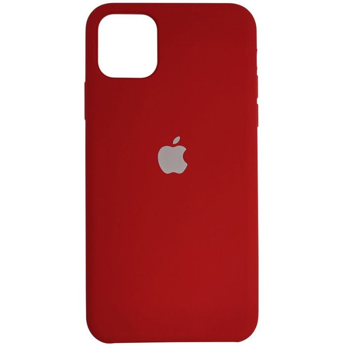 Чохол Copy Silicone Case iPhone 11 Pro Max China Червоний (33)