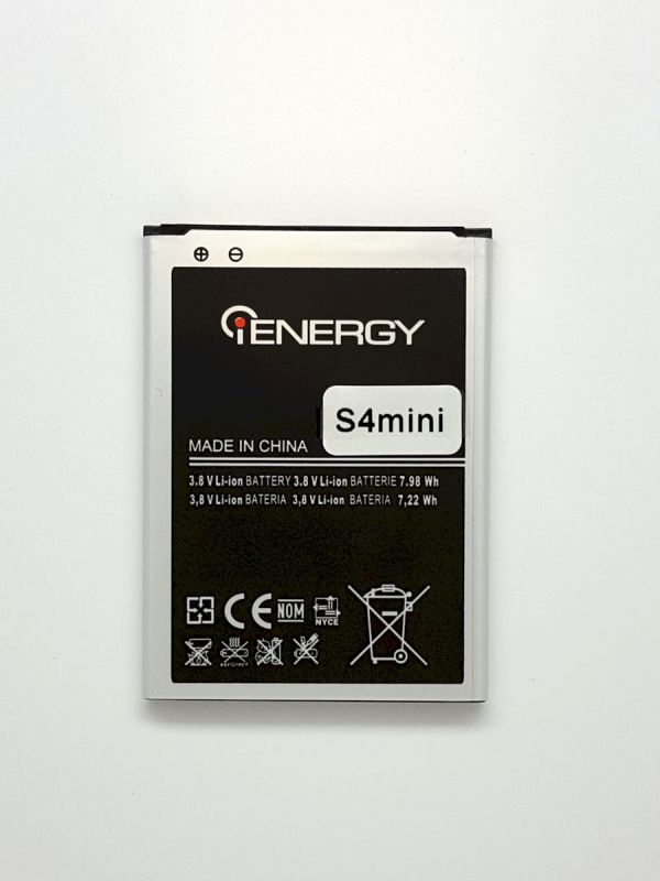 Аккумулятор для iENERGY SAMSUNG Galaxy S4 mini (B500CE) (1900 mAh)