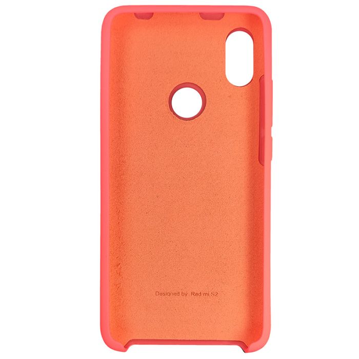 Чохол Silicone Case for Xiaomi Redmi S2 Peach Bl.Pink (29)