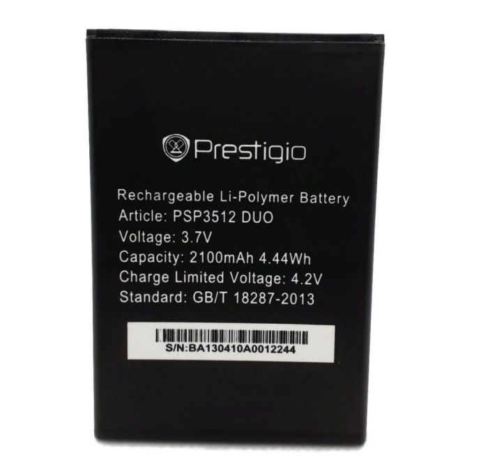 Аккумулятор для Prestigio PSP3512 для Muze B3 3512 Duo 2100mAh Original PRC