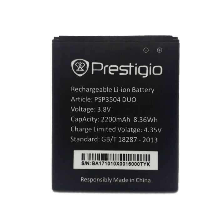 Аккумулятор для Prestigio PSP3504 для Muze C3 3504 Duo Original PRC