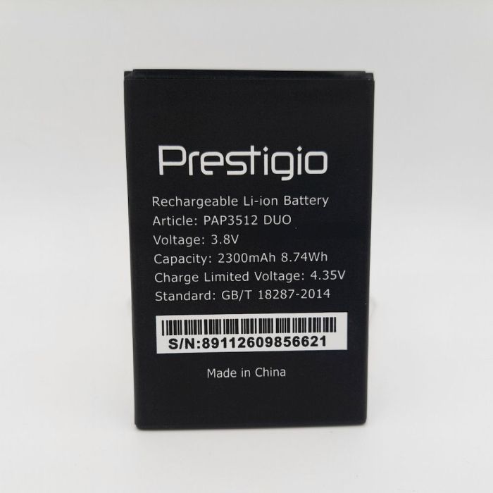 Аккумулятор для Prestigio PSP3512 для Muze B3 3512 Duo 2300mAh Original PRC