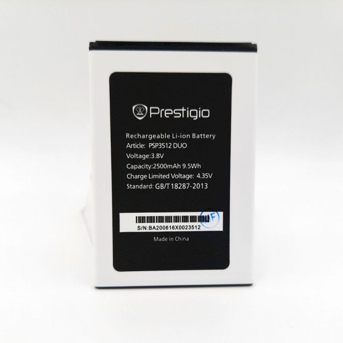 Акумулятор для Prestigio PSP3512 для Muze B3 3512 Duo 2500mAh Original PRC