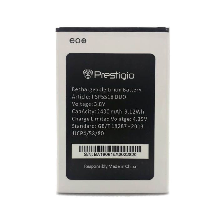 Акумулятор для Prestigio PSP5518 для Muze X5 5518 Duo Original PRC