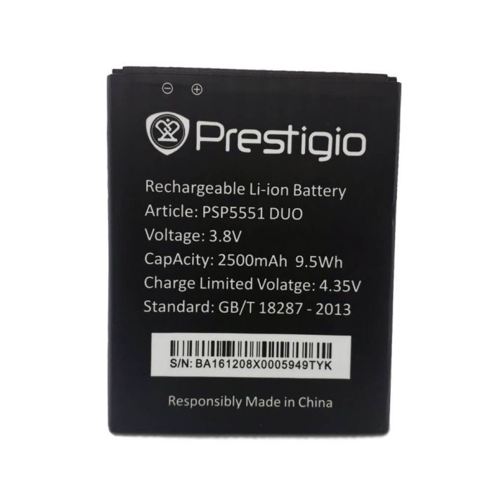 Акумулятор для Prestigio PSP5551 для Grace S5 LTE 5551 Duo Original PRC