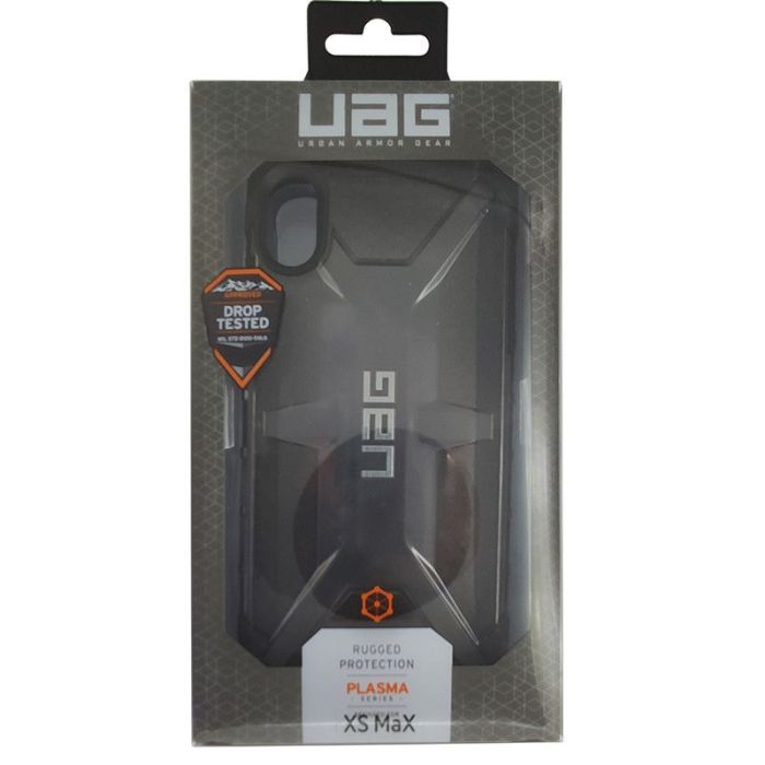 Чехол UAG Plasma iPhone XS Max Black (HC)