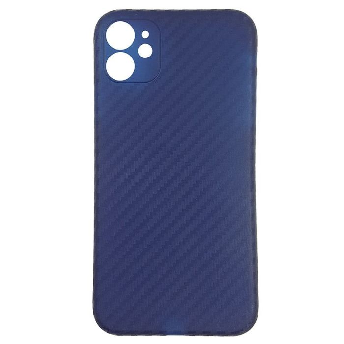 Чохол Anyland Carbon Ultra thin для Apple iPhone 11 Blue