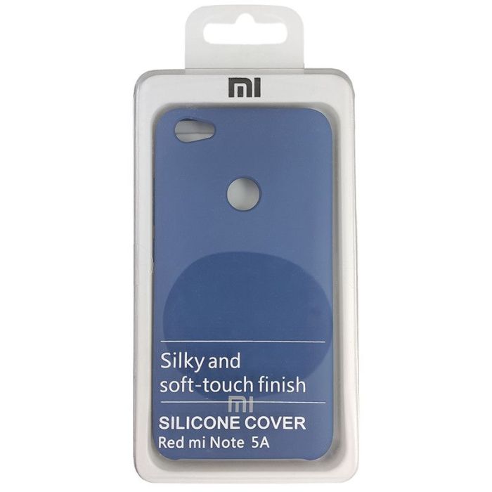 Чехол Silicone Case for Xiaomi Redmi Note 5A Cobalt Blue (40)