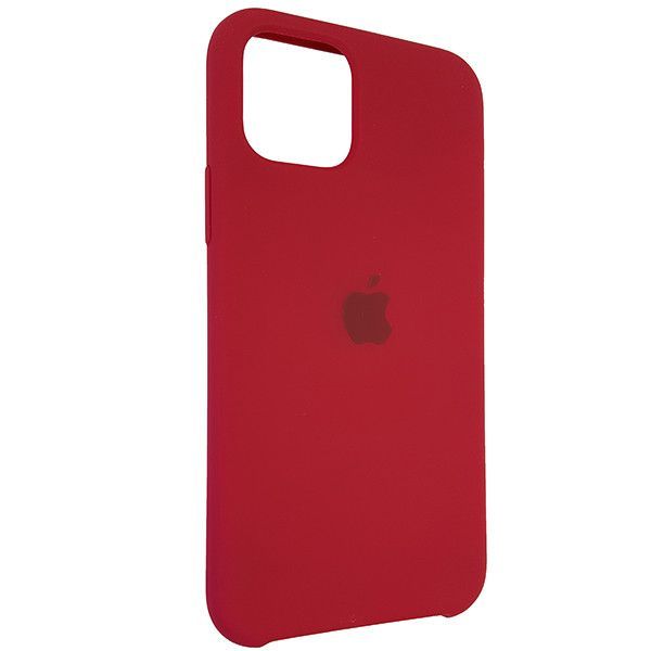 Чехол Copy Silicone Case iPhone 11 Pro Rose Red (36)