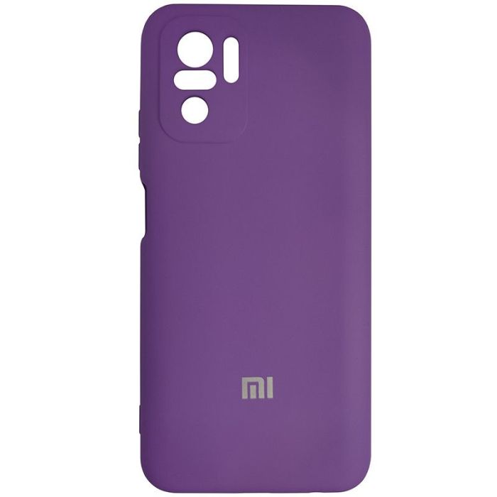 Чехол Silicone Case for Xiaomi Redmi Note 10 Light Violet (41)