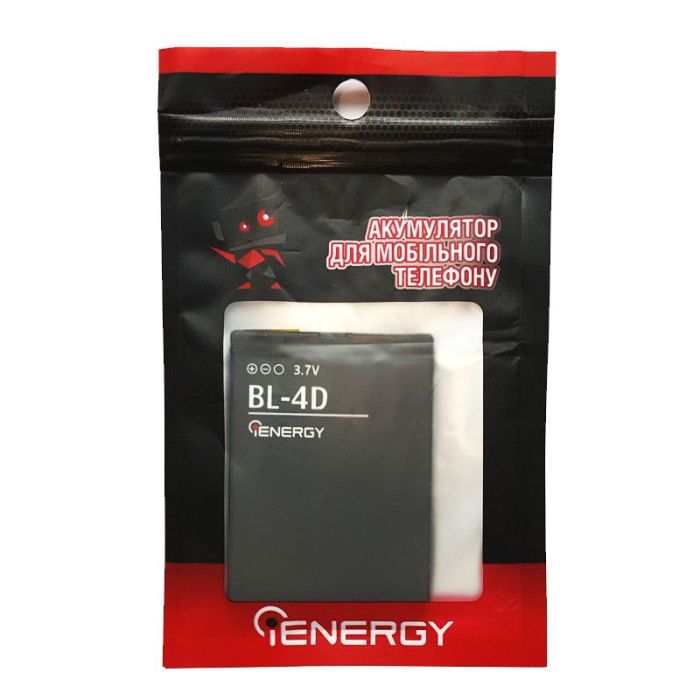 Акумулятор для iENERGY Nokia BL-4D (1200 mAh)