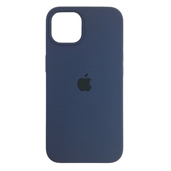 Чехол Copy Silicone Case iPhone 14 Plus Midnight Blue (8)
