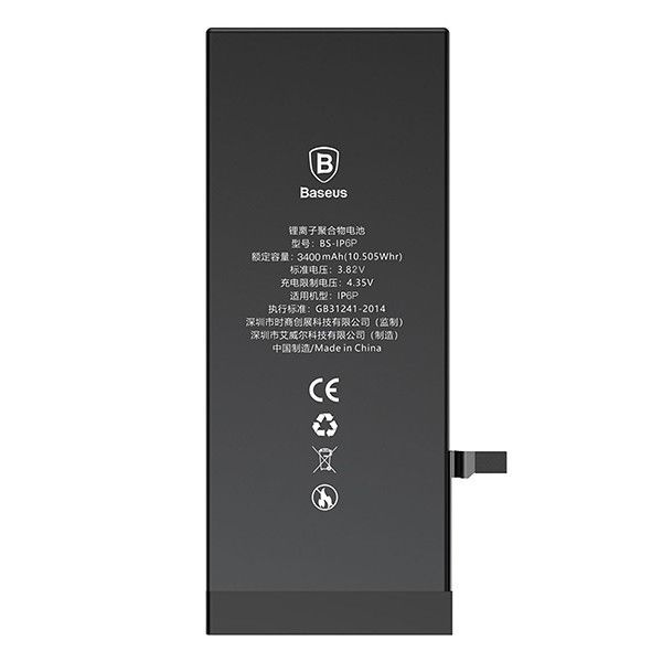 Акумулятор для Baseus iPhone 6 Plus (3400 mAh) High capacity