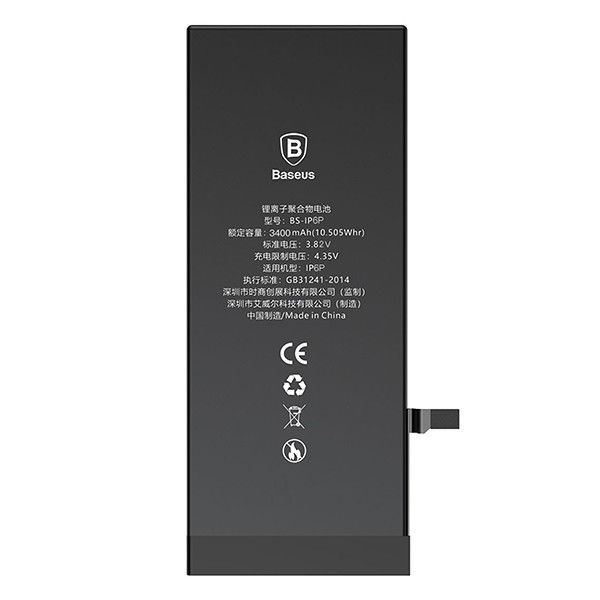 Аккумулятор Baseus iPhone 6P (3400 mAh) High capacity