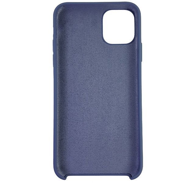 Чехол Copy Silicone Case iPhone 11 Pro Max Gray Blue (57)