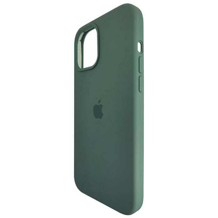 Чехол Copy Silicone Case iPhone 12 Pro Max Wood Green (58)