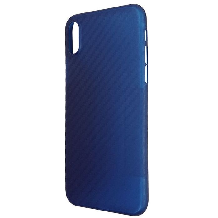 Чохол Anyland Carbon Ultra thin для Apple iPhone X/XS Blue