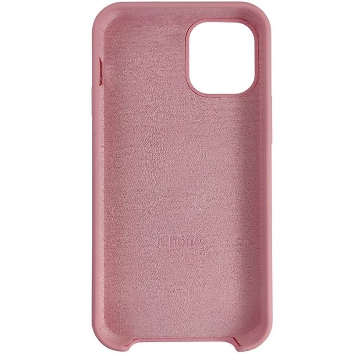 Чехол Copy Silicone Case iPhone 12 Mini Light Pink (6)